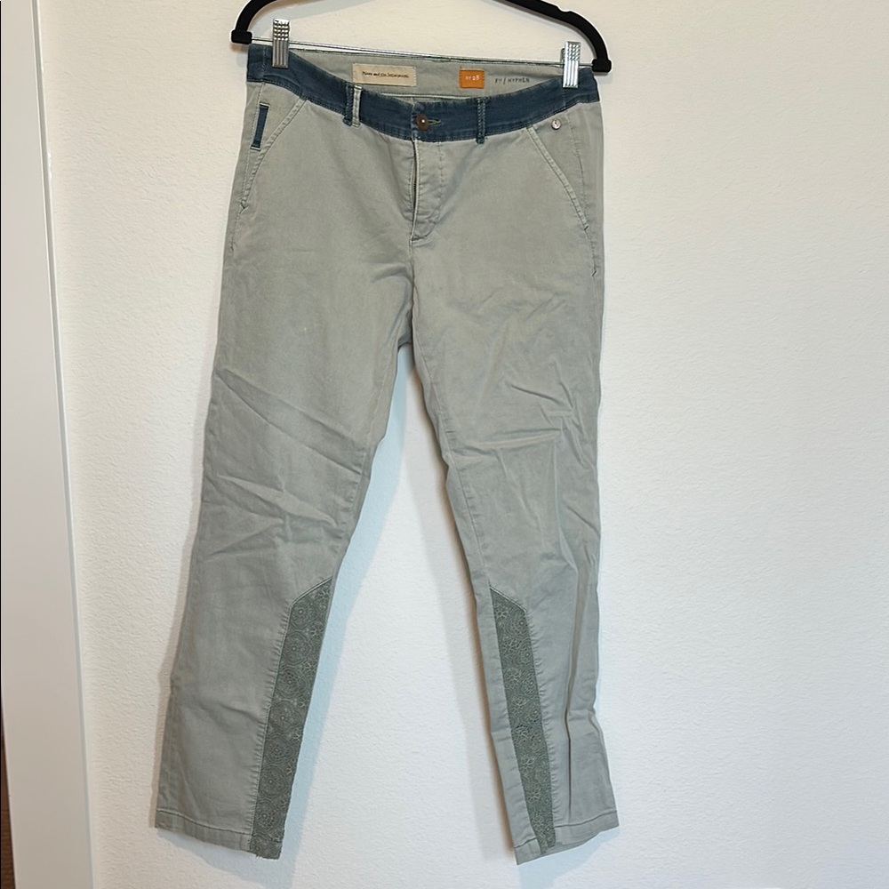 Women’s Sea Foam Green Anthropologie Pants